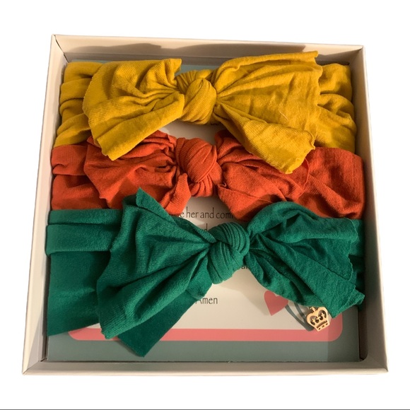 NWT COCOSAND Handmade Soft Stretchy Baby Toddler Bowknot Headbands Hair Band - Picture 2 of 3